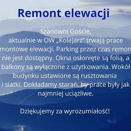 Kolejarz Natura Tour 3* Zakopane